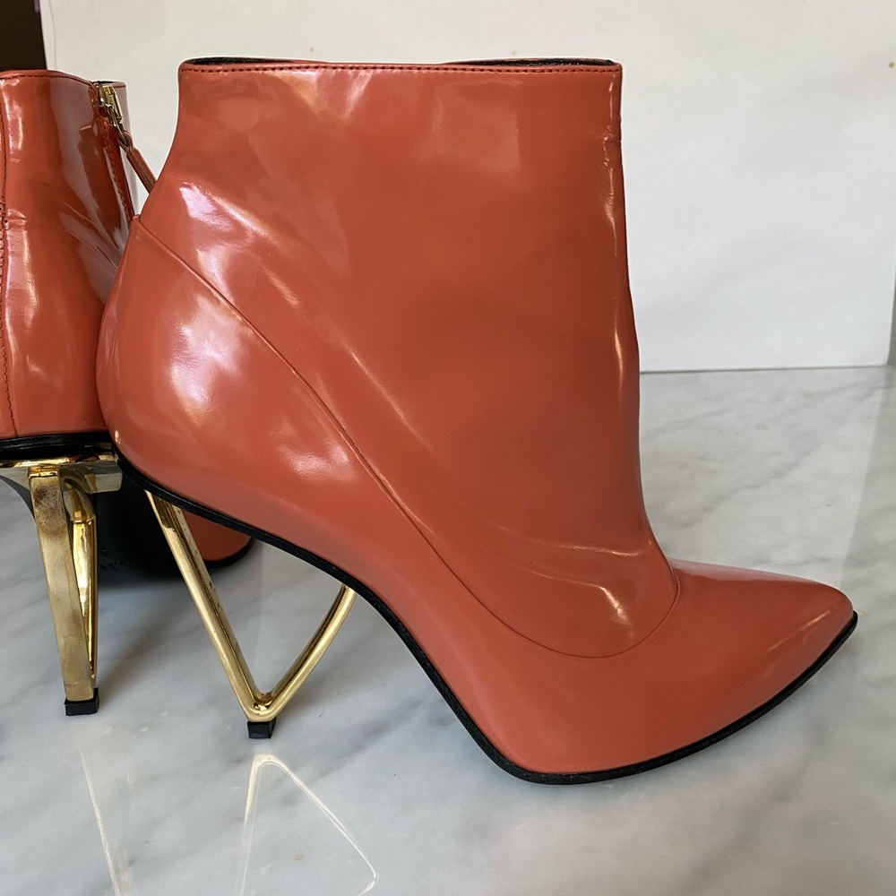 Brand new Jason Wu Patent leather Boots geometric